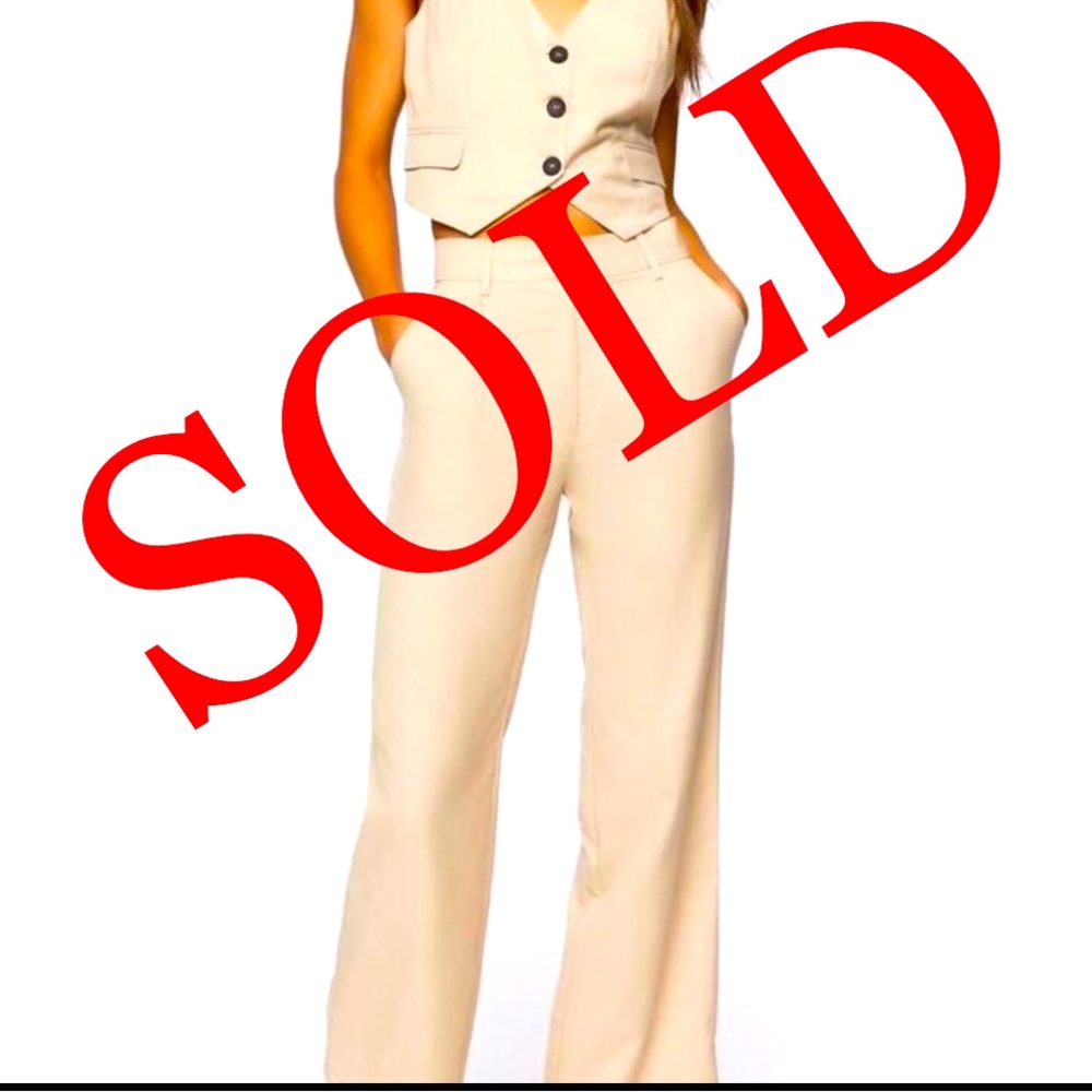 Forever 21 Vest & Pants Set.